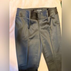 White House Black Market Black Straight-Leg Pants